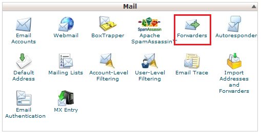 روش Forwarde کردن ایمیلها در Cpanel